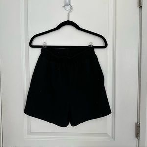 Black lounge shorts